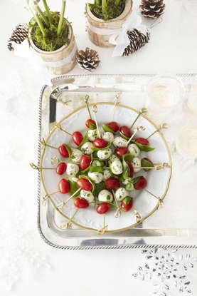 Pesto Pizzas in a Flash