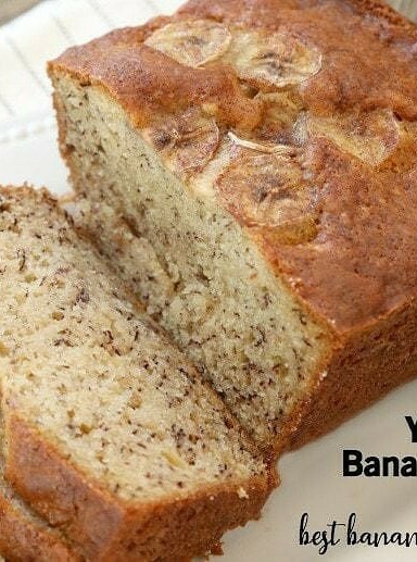 Moist Banana Yogurt Delight Bread