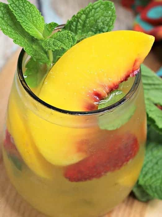 Peachy Keen Summer Sangria