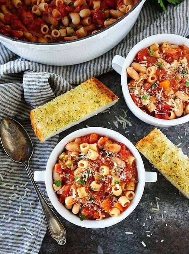 Classic Italian Bean and Pasta Stew