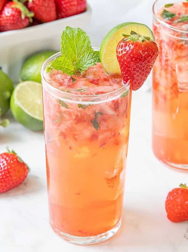 Fresh Strawberry Mojito Twist