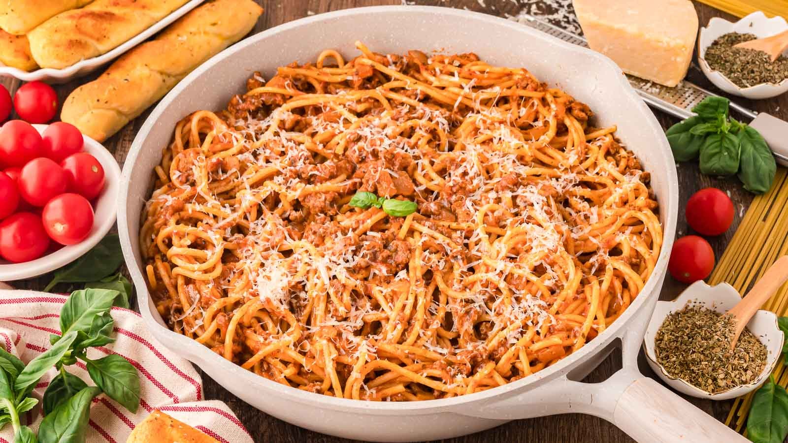 Easy Spaghetti Dinners in One Pot