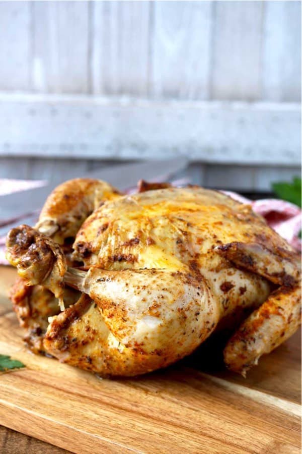 Lemon Glazed Whole Chicken in Minutes