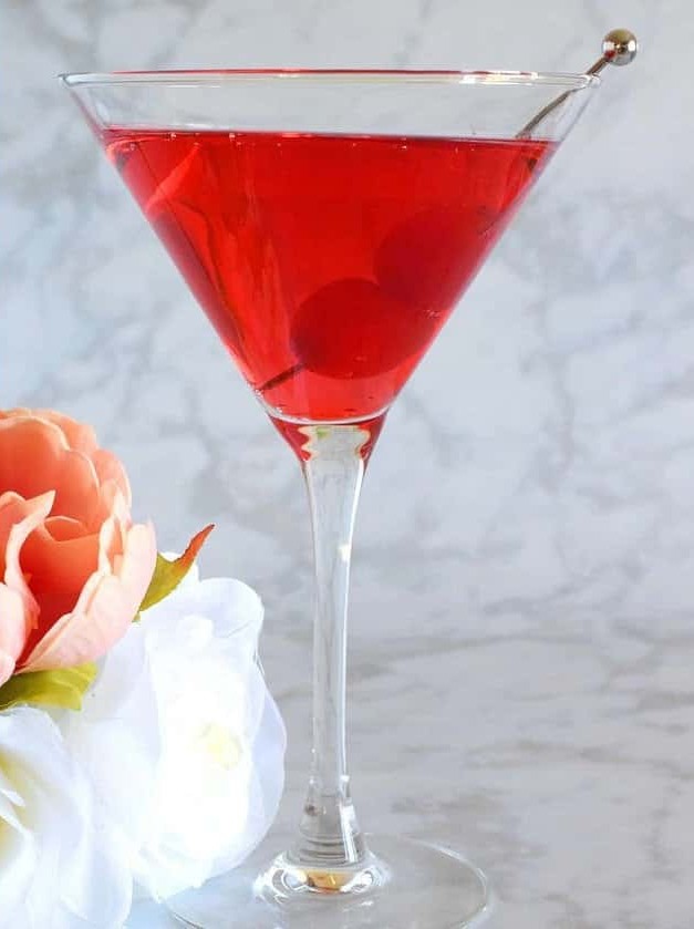 Pink Hollywood Glamour in a Glass