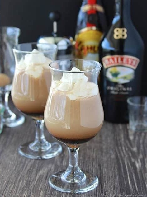 Baileys Irish Coffee with Kahlua Twist