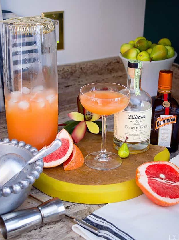 Grapefruit Rose Revival Cocktail