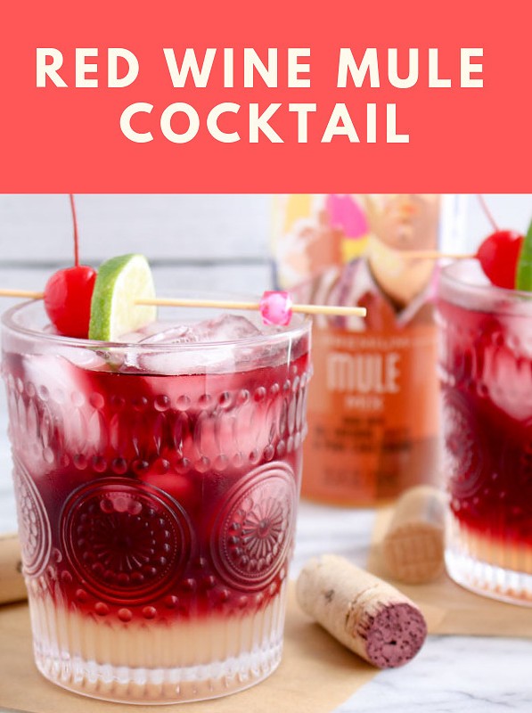 Gingered Red Wine Twist on the Classic Mule