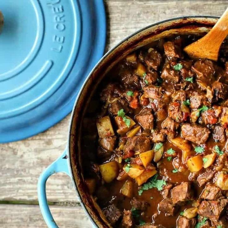 Asian-Style Beef Stew in Coconut Gravy