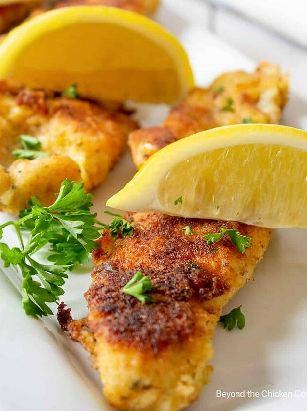 Golden Crusted Pan-Seared Walleye