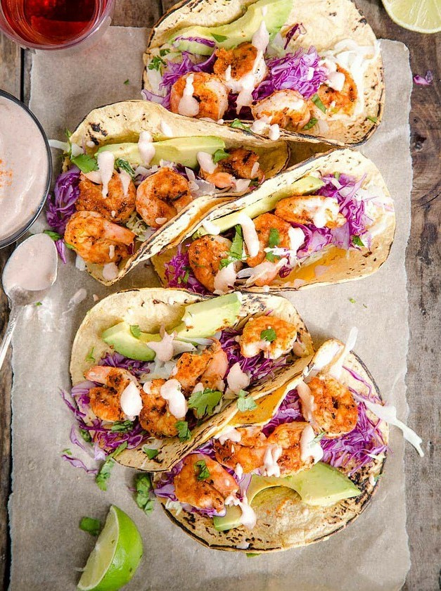 Seafood Shrimp Tacos Recipe