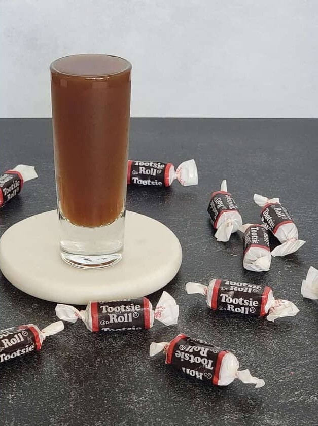Chocolatey Candy in a Shot Glass