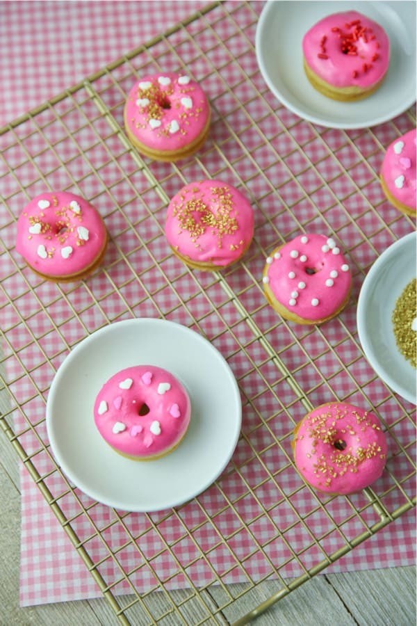Berry Bliss Baked Doughnut Treats