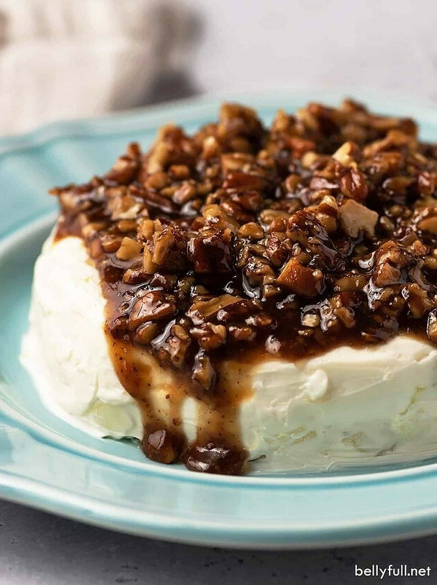 Sweet & Savory Pecan Cream Cheese Delight
