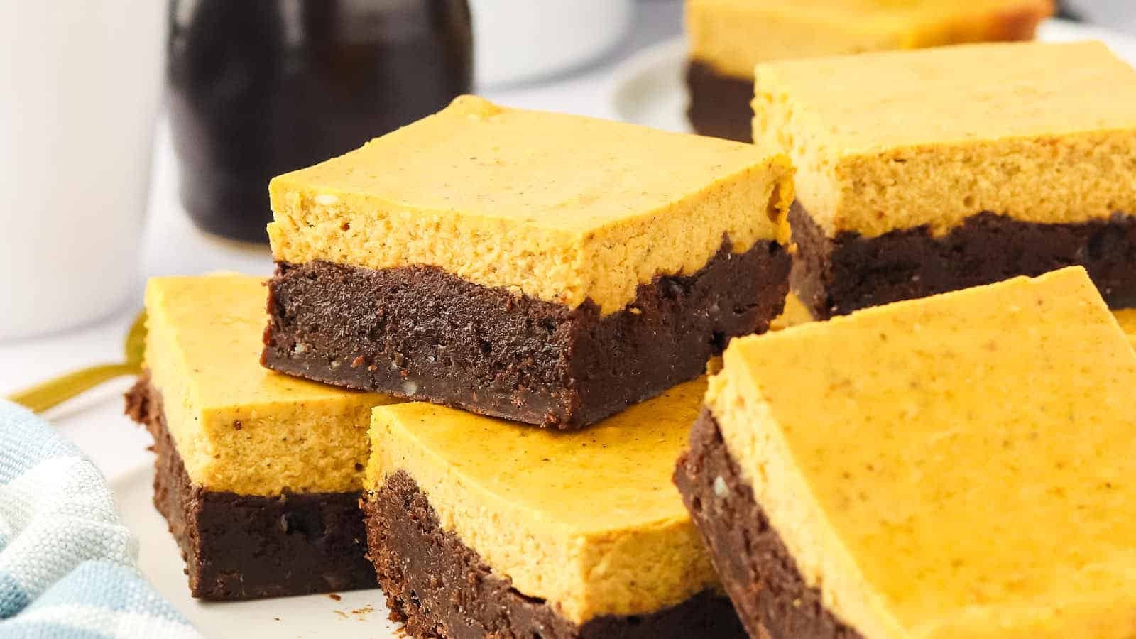 Pumpkin Chocolate Brownie Delight