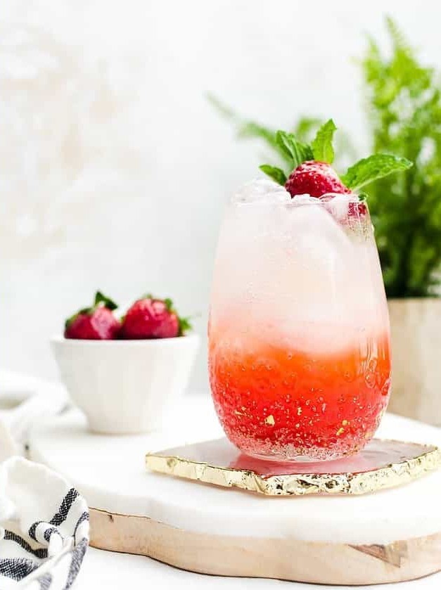 Pink Sparkling Mojito Delight