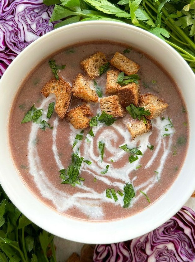 Creamy Cabbage Delight Soup Recipe