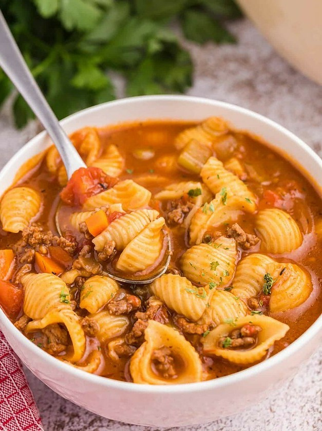 Beefy Tomato Winter Comfort Stew