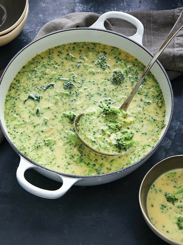 Broccoli Bliss in Cheesy Comfort Soup