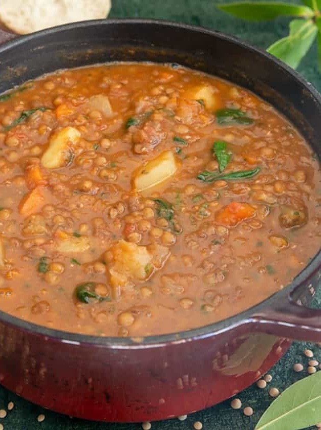 Lentil Soup alla Italiana Style