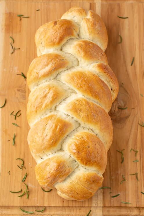 Lemon Cream Cheese Braided Bread