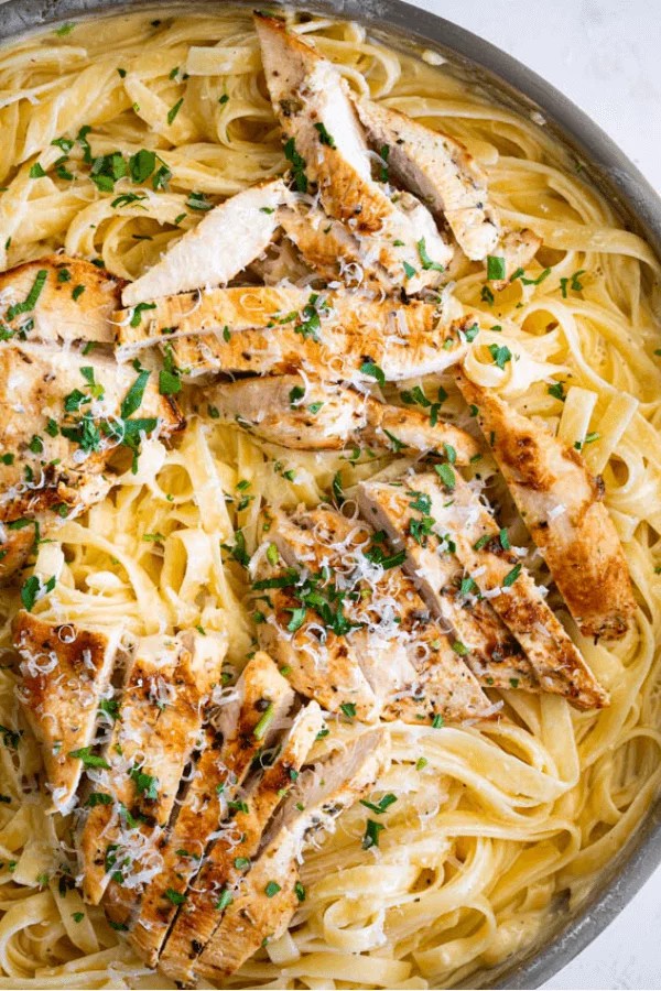 Delicious Chicken Fettuccine Alfredo Recipe