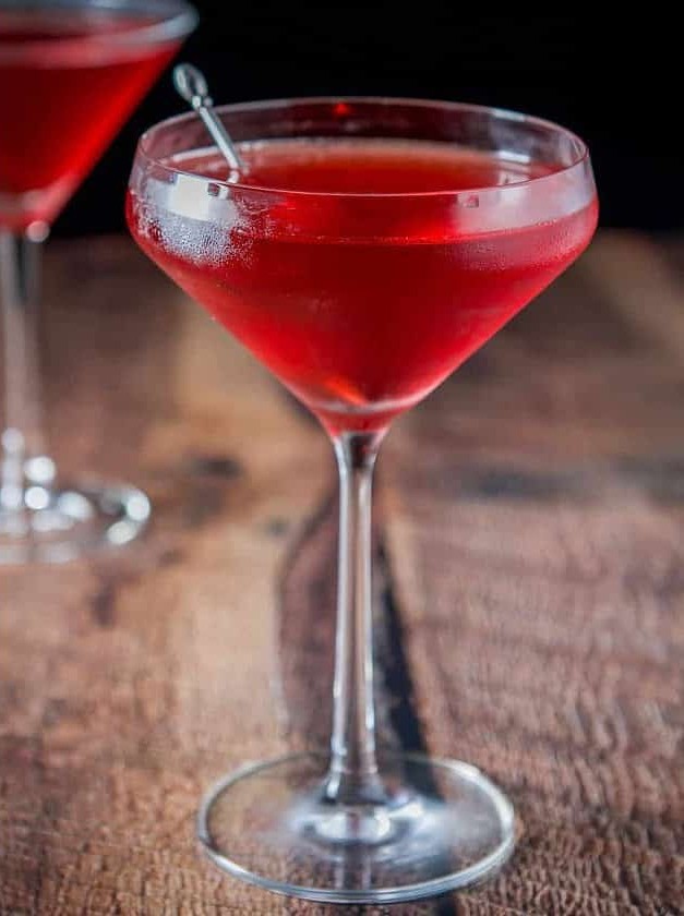 Blood Red Cocktail for Spooky Nights