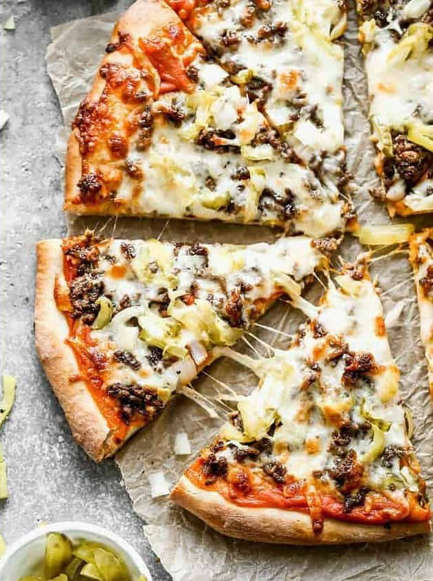 Beefy Pizza Twist with Special Sauce