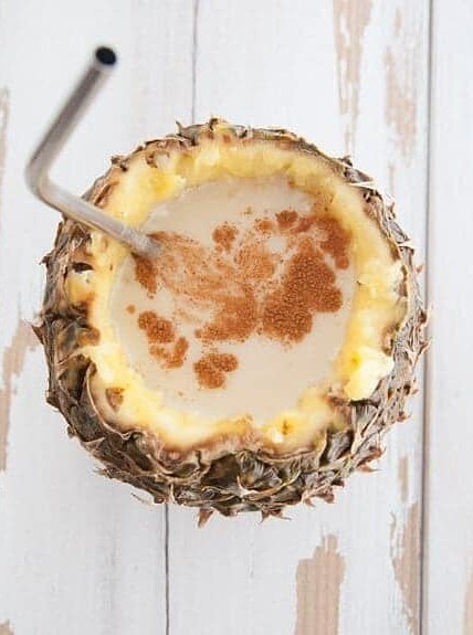 Coconut Pineapple Summer Bliss in a Glass