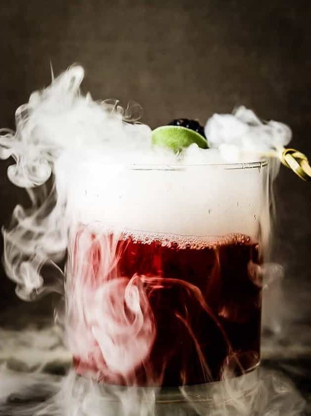 Spooky Sage Blackberry Margarita Magic