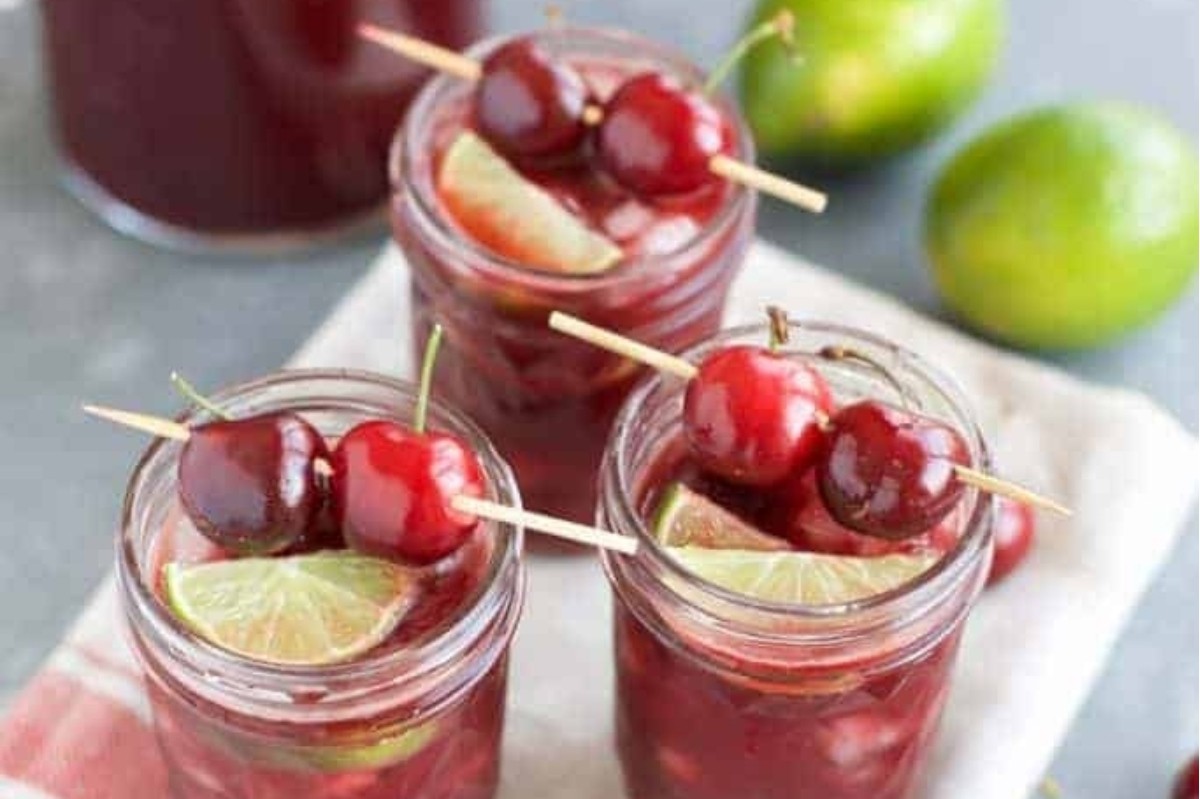 Crowd-Pleasing Cherry Lime Margaritas