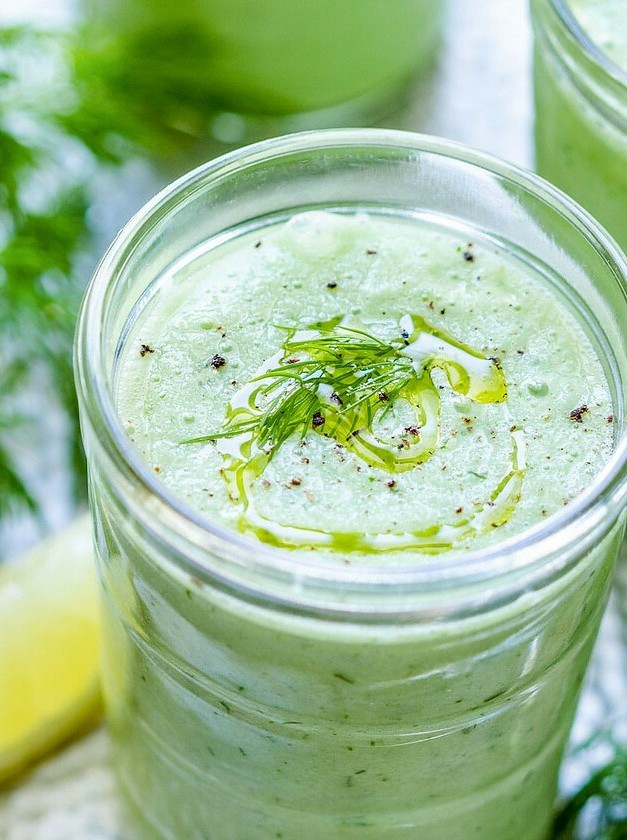 Chilled Cucumber Yogurt Delight