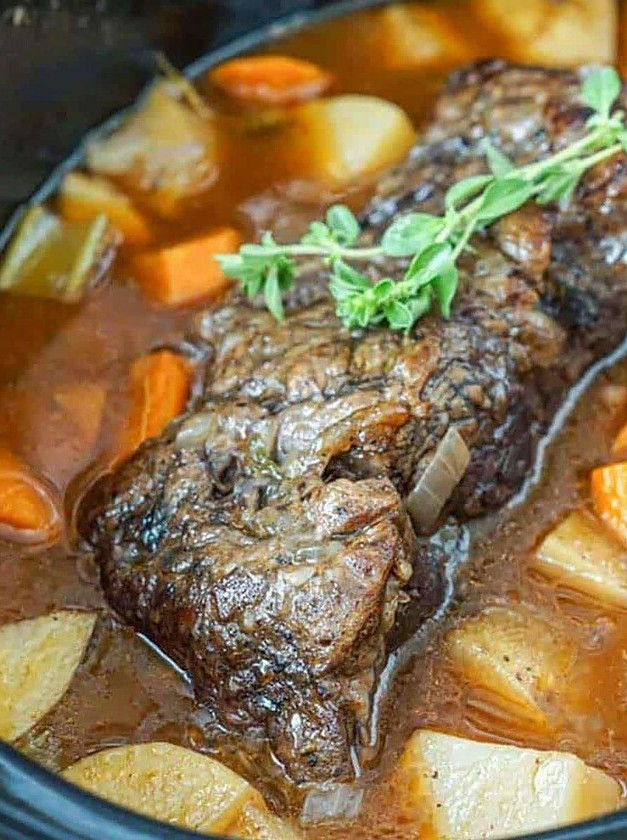 Slow Cooker Roast Beef Delight