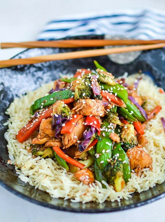 Easy Customizable Freezer Stir Fry Meal