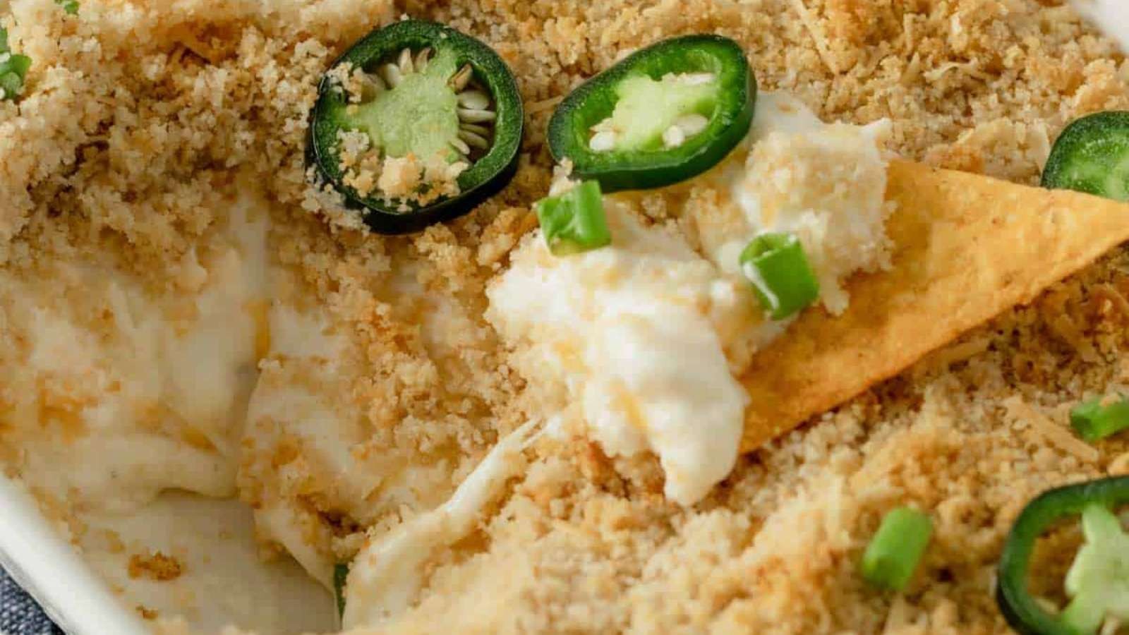 Baked Jalapeno Popper Dip