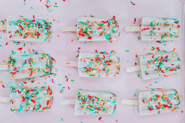 Protein-Boosted Orange Juice Popsicles