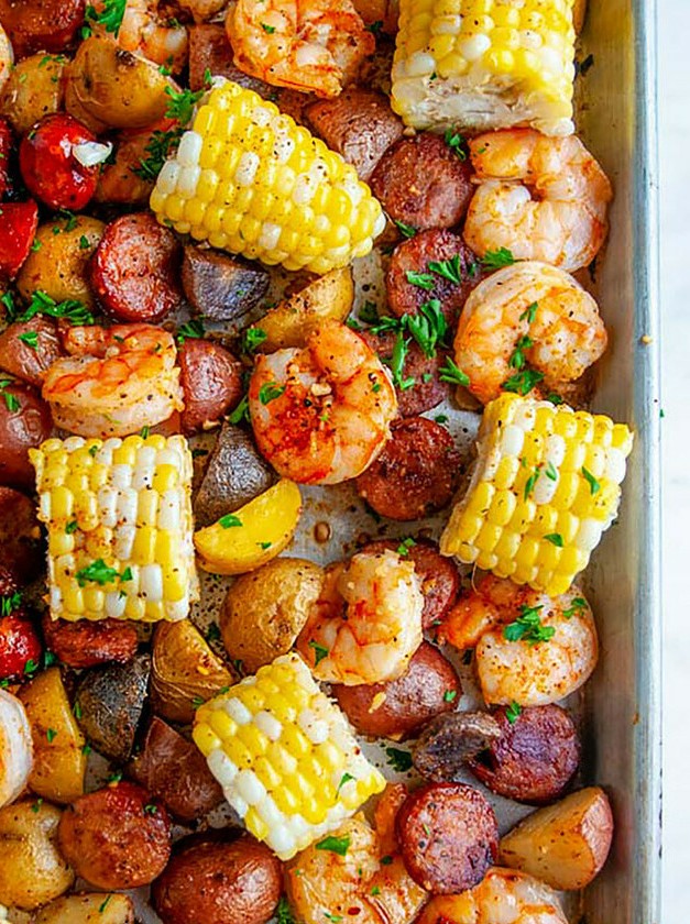 Quick Creole-Style Sheet Pan Feast