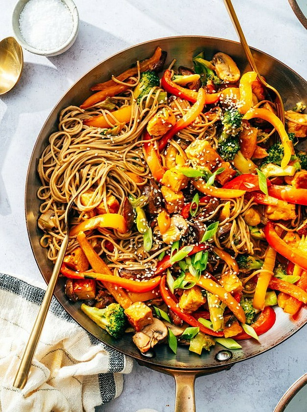 Tempeh Stir Fry Delight