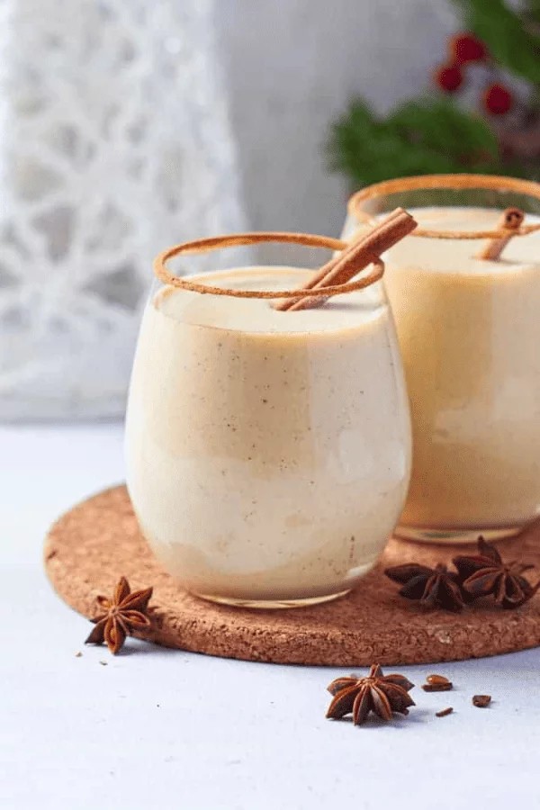 Eggnog Spritzer Delight