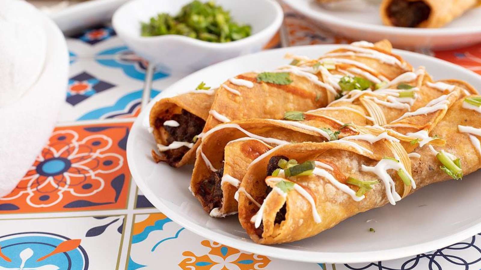 Easy Air Fried Beef Taquitos Recipe