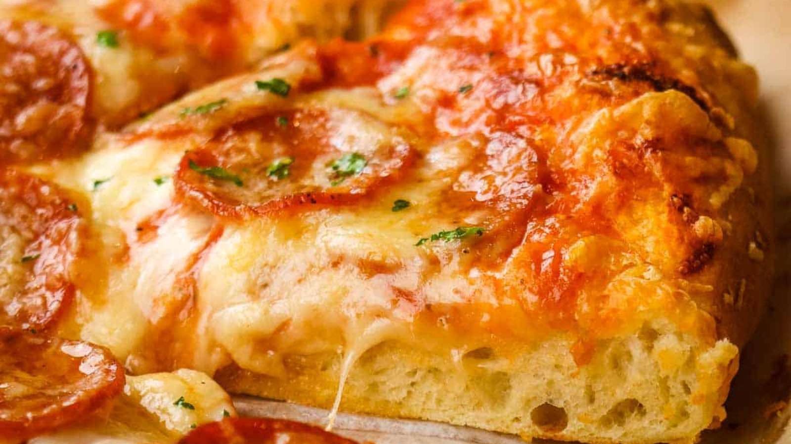 Hearty Thick-Crusted Pizza Recipe