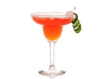 Gingered Prickly Pear Margarita Twist