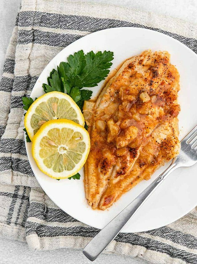 Sweet Bourbon Grilled Catfish with Honey Twist