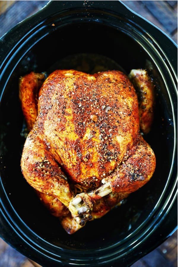 CrockPot Whole Chicken Rotisserie Style Recipe