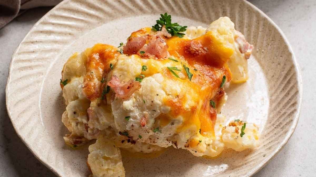 Loaded Cauliflower Casserole