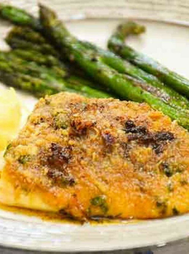 Garlic Crusted Red Snapper Delight