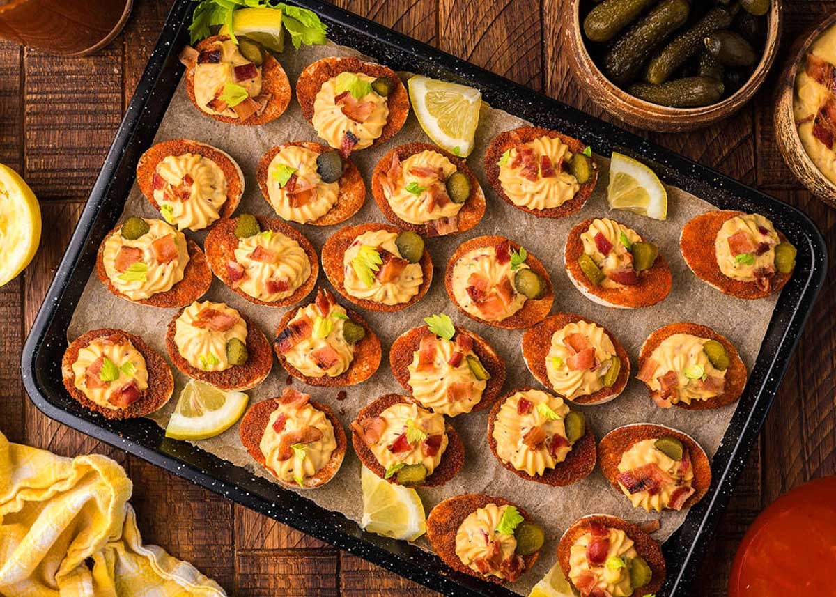 Bloody Mary Gourmet Deviled Egg Recipe