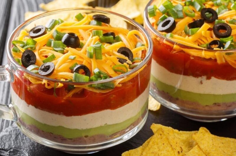 Cheesy Ground Beef Taco Dip