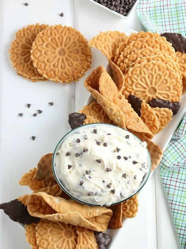 Italian Cannoli Cream Dip Delight