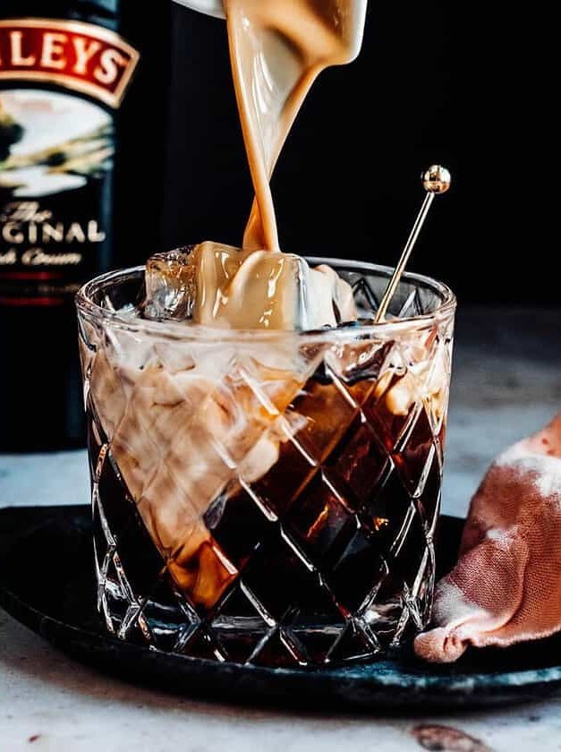 Vanilla Twist on the Classic White Russian