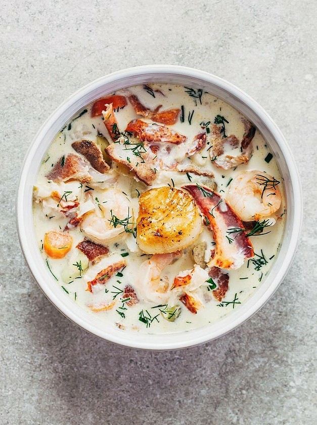 East Coast Seafood Chowder Delight